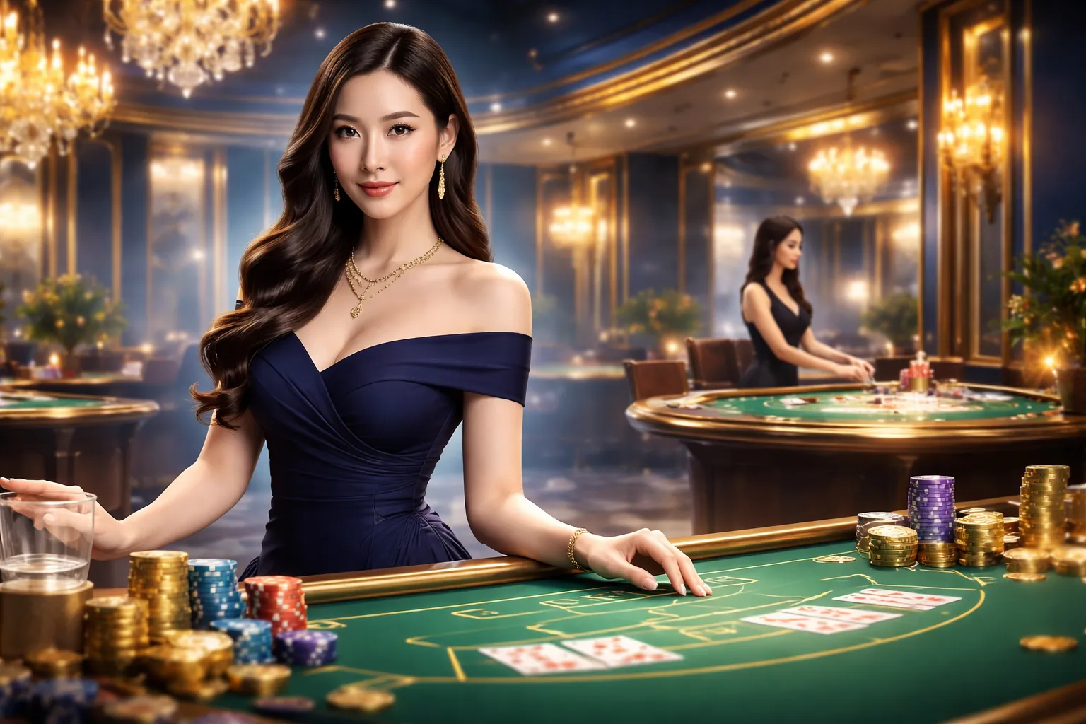 Hình ảnh sân đấu đá gà trực tuyến King888 Slot